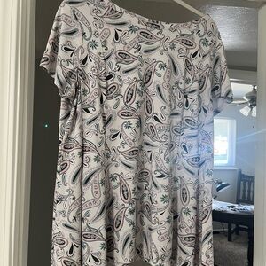 Roz & Ali Floral and Paisley Blouse